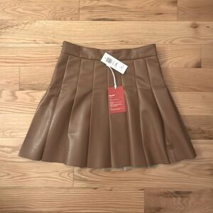 Aritzia leather skirt - NEW